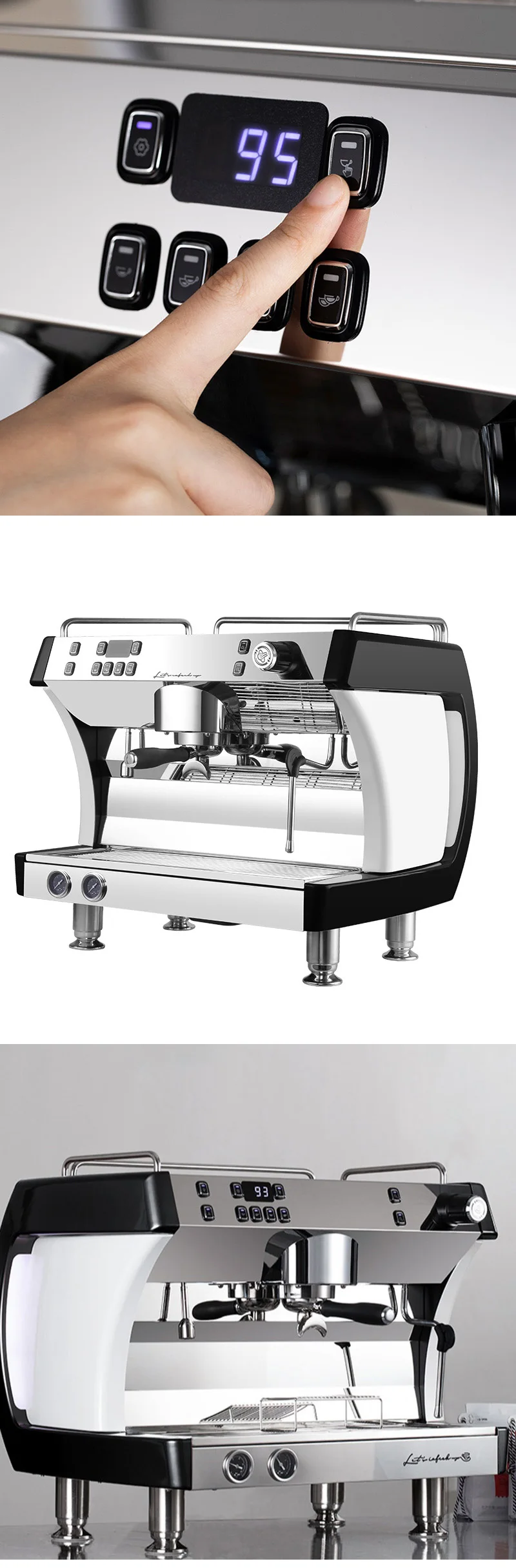 Crm3101 Italian Professional Commercial Single Head Coffee Machine
