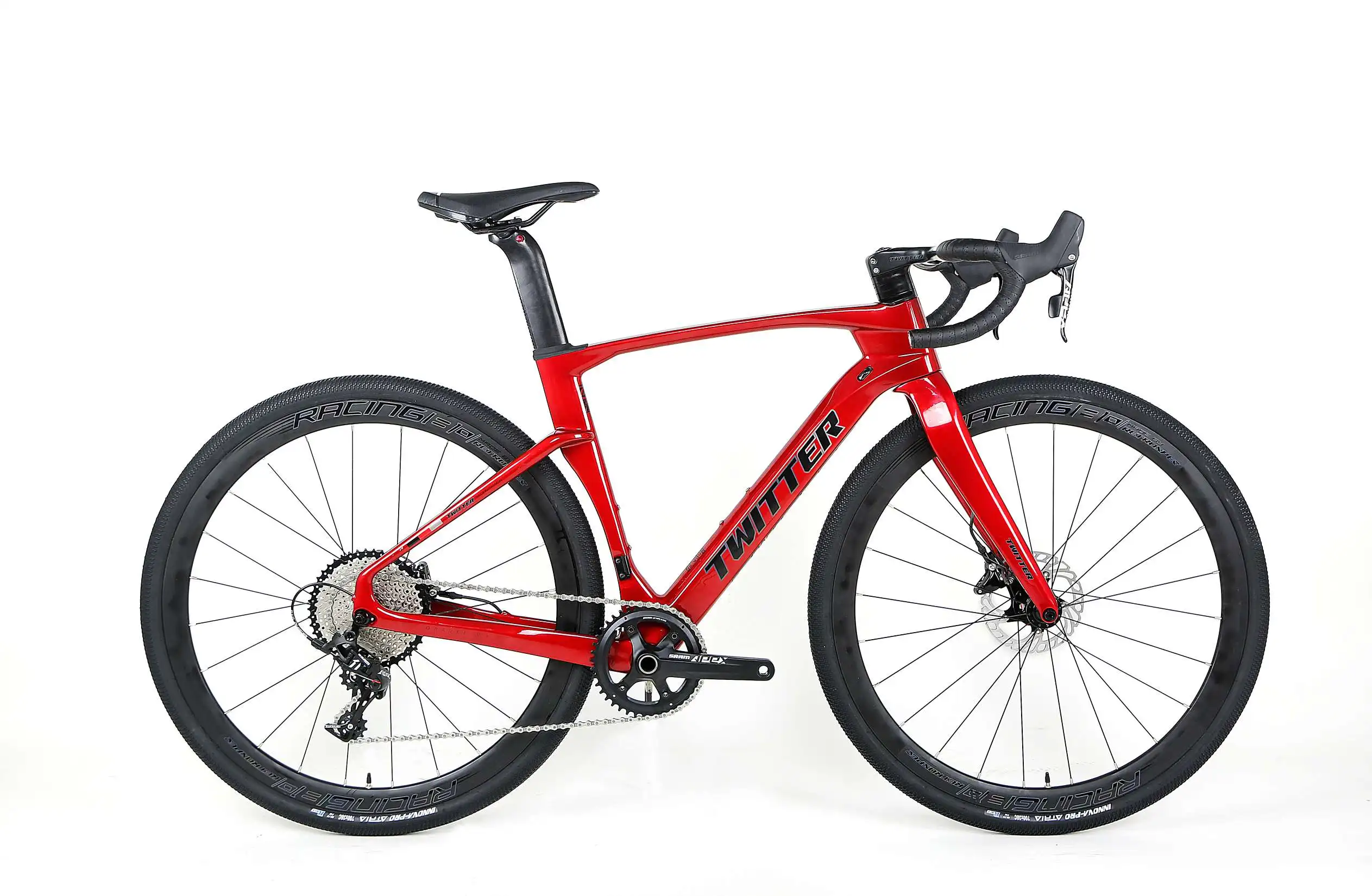TWITTER Gravel V3 RS12 Speed 700C Carbon Gravel Bike with