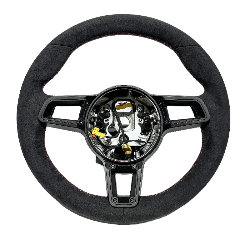 Suede Steering Wheel for Porsche 911 / Macan