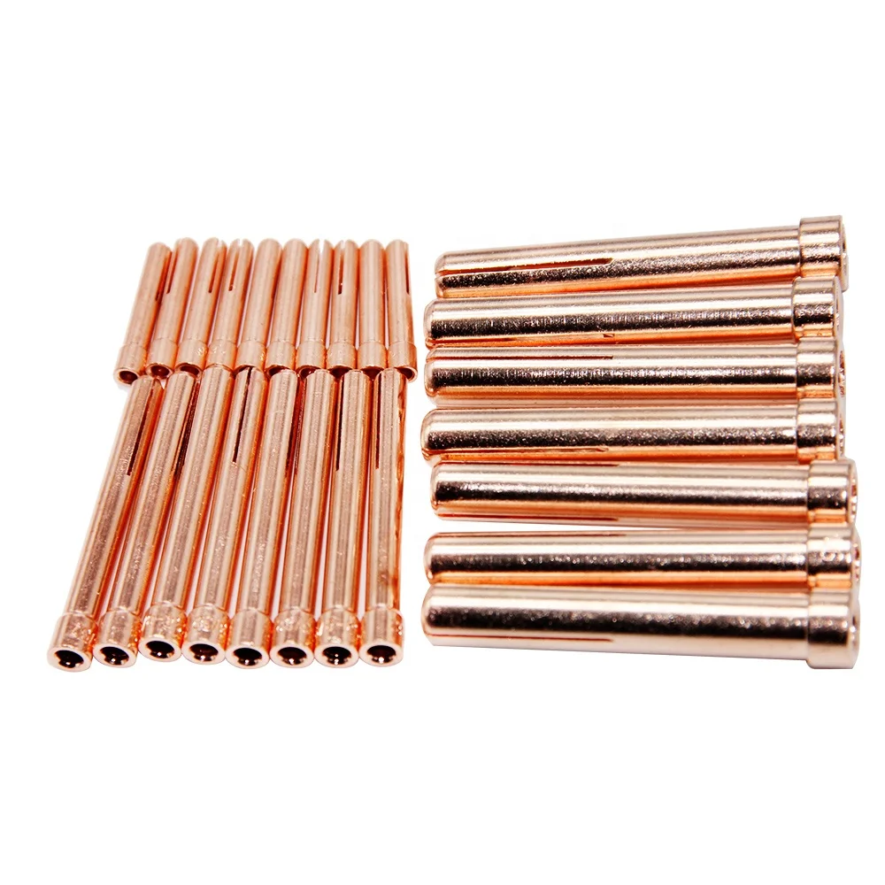 Huarui TIG Torch Consumables Ceramic Nozzle Collet TIG Welding Accessory for WP17 WP18 WP26 TIG Welding Torch