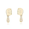 E-S3460 Comb-18k Gold