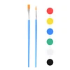 6 Couleurs 2 Pinceaux - 2ml