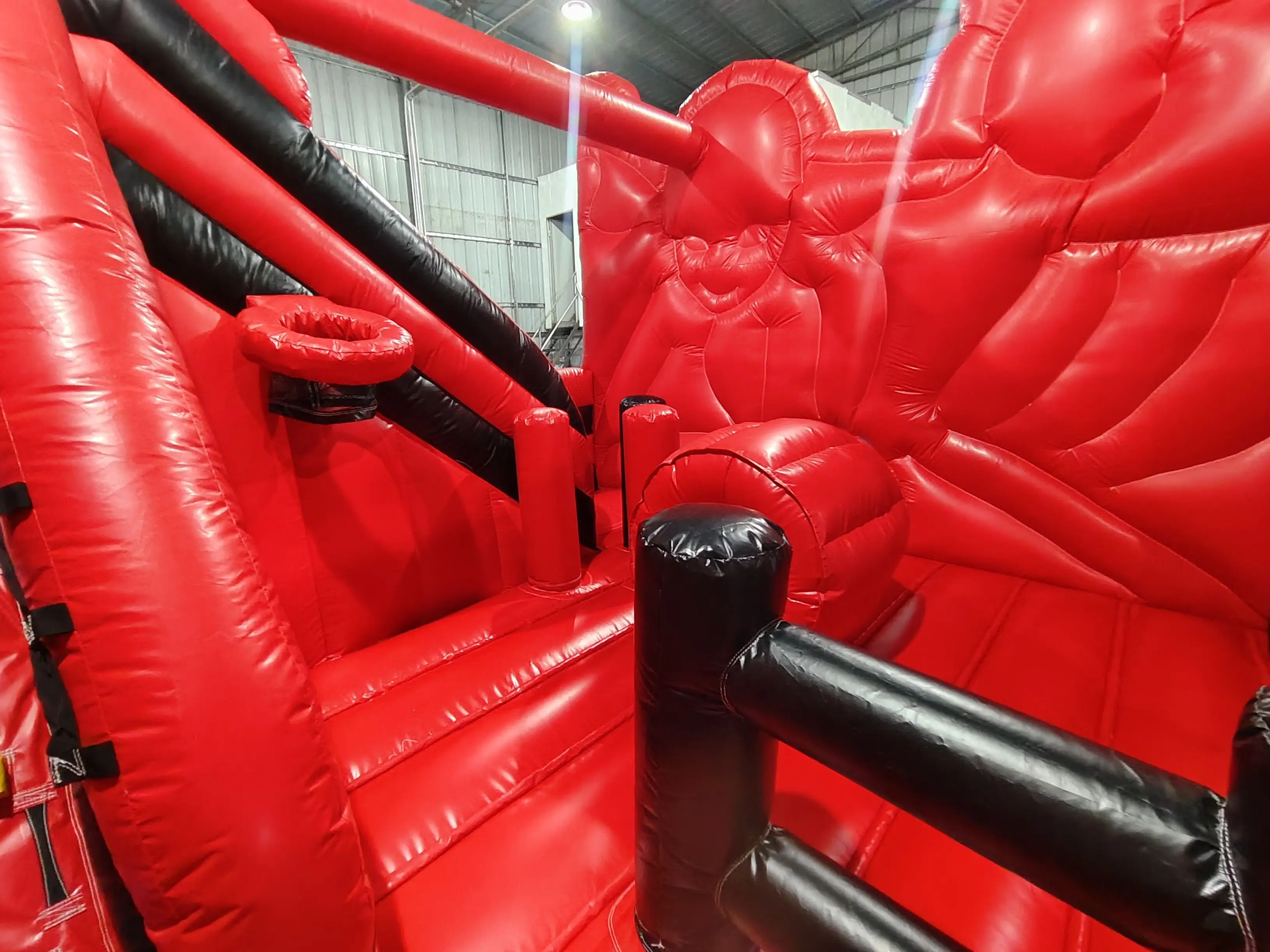 Commercial Grade Inflatable Combo Bounce House with Dry Slide and 3-Year Warranty