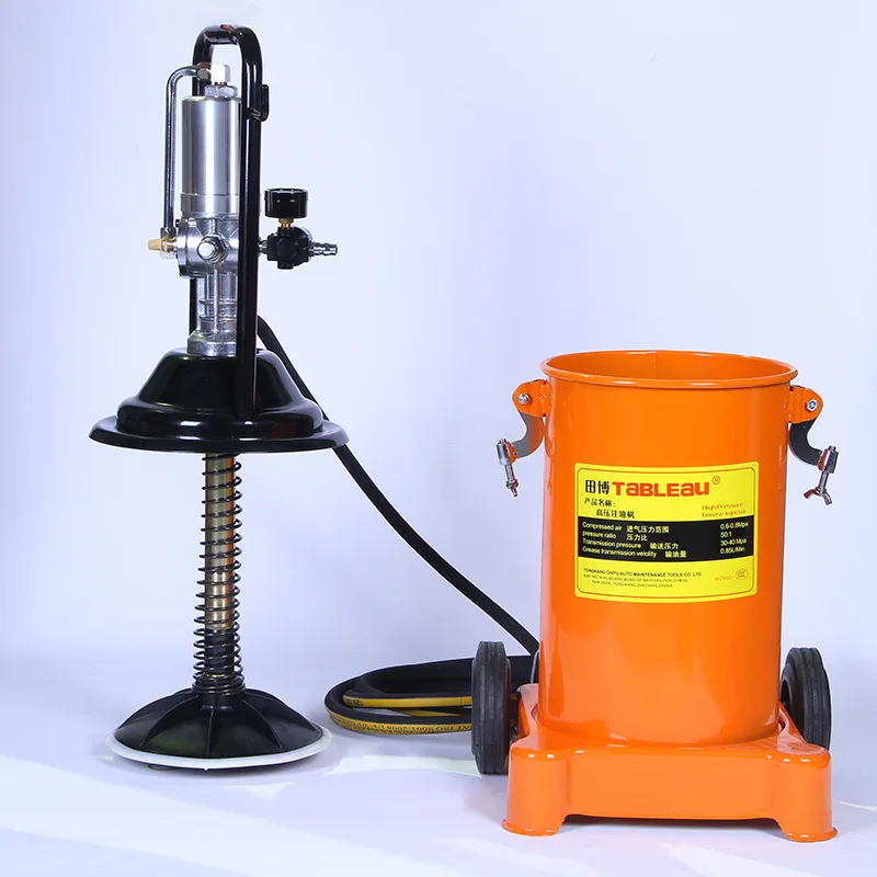 30-40mpa High Pressure Pneumatic Grease Pump 12l Air Operated Bucket ...