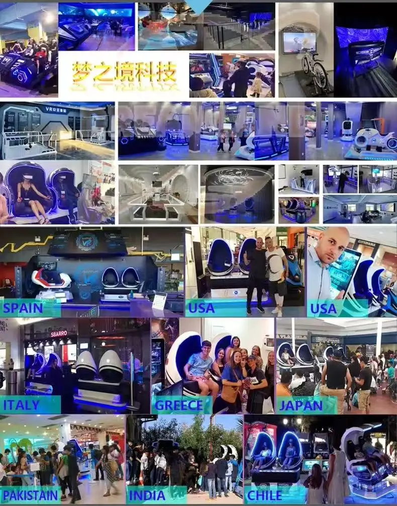 9D VR Shooting Arena Machine Multiplayer Free Roam Virtual Reality Game for Indoor Park Shopping Mall Team Building 19