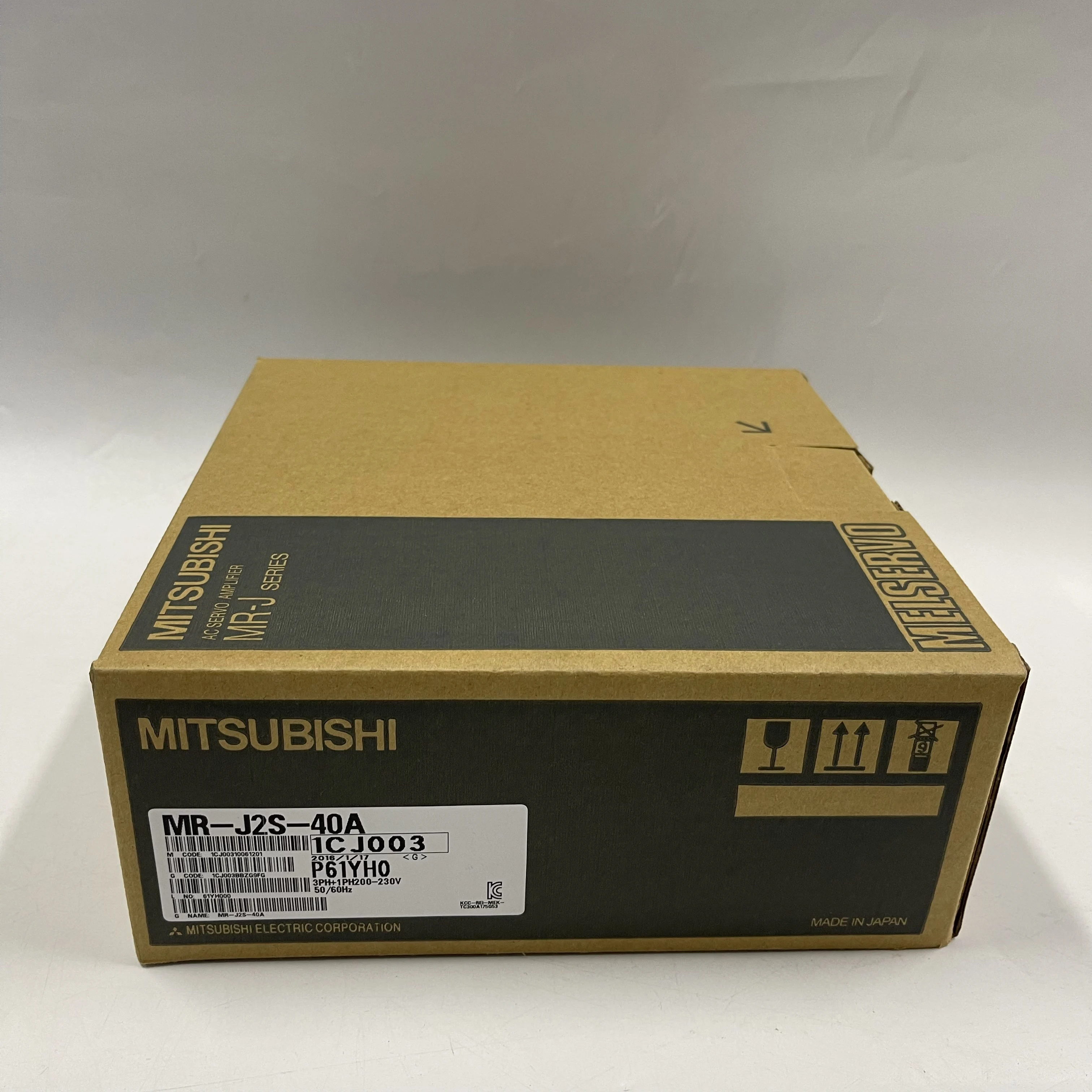 MITSUBISHI AC Servo Amplifier MR-J2S-40A MITSUBISHI AC Servo Amplifier MR-J2S-40A