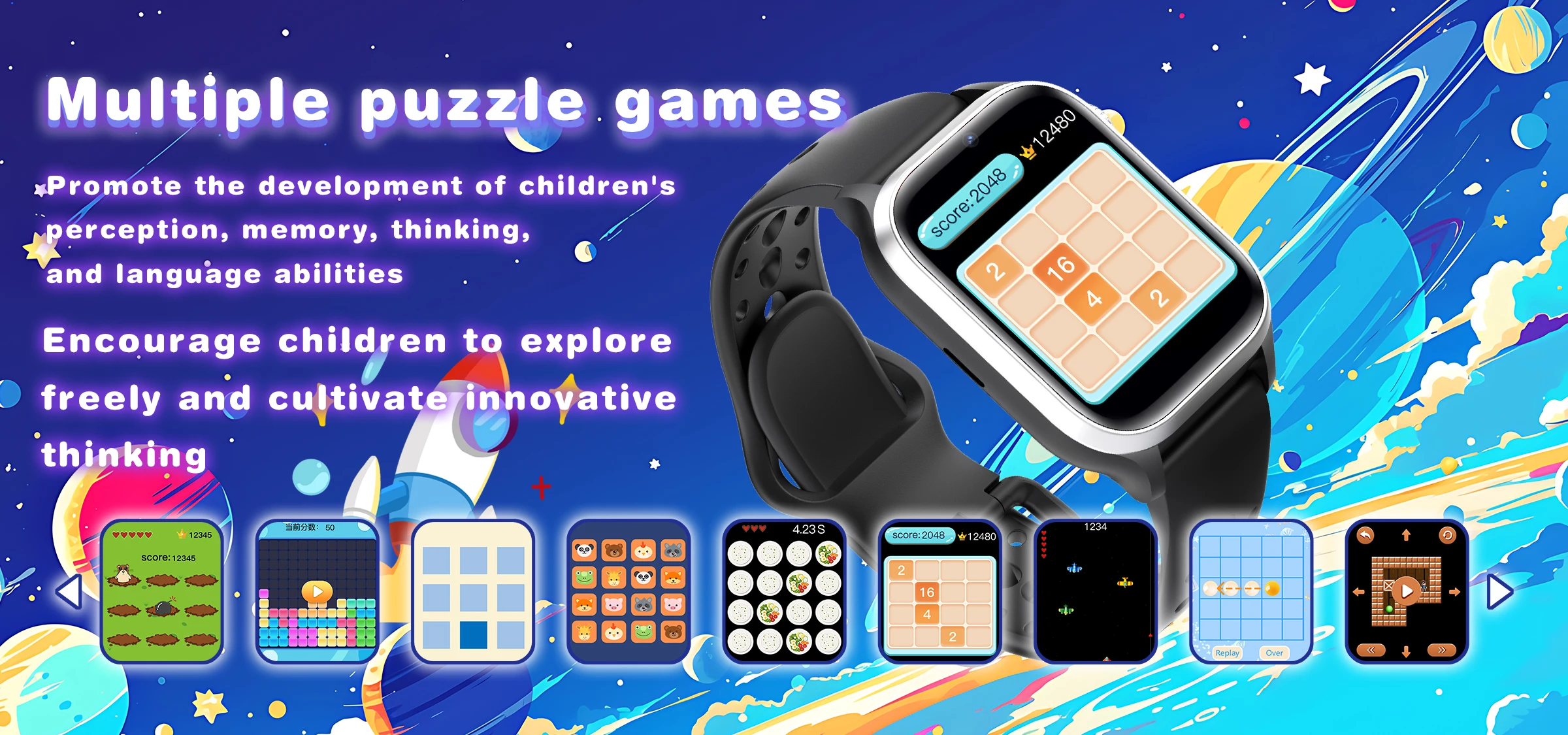 G71 Kids Smart Watch 2026 Audio Recording Flashlight IP68 Waterproof Exercise Record Heart Rate Sport Smart Watches