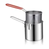 304 pot body + silicone handle frying net