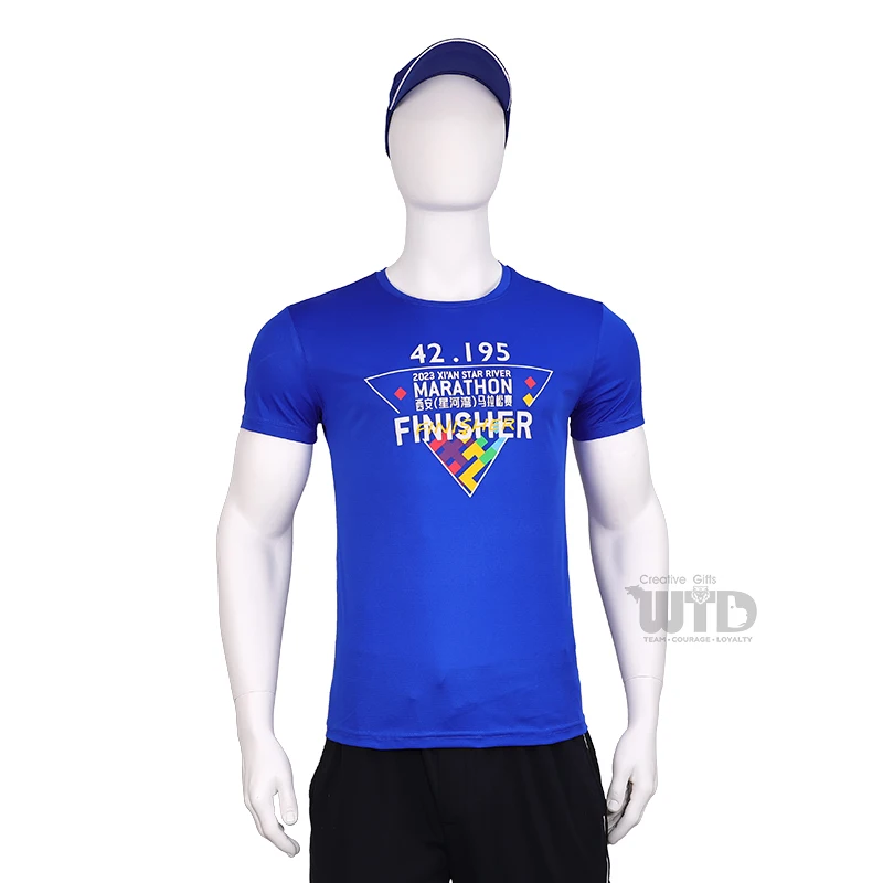 Colete Personalizado para Evento de Maratona, Design Colorido em Malha de Poliéster com Impressão, Camiseta Respirável e Leve, Sem Mangas