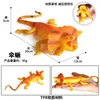 By8009 yellow umbrella lizard-soft rubber tpr