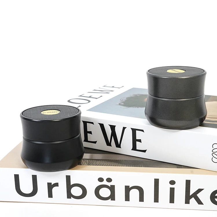 Outdoor Party Black Portable Wireless Speaker Zinc Alloy Portable Bluetooth Audio Speaker