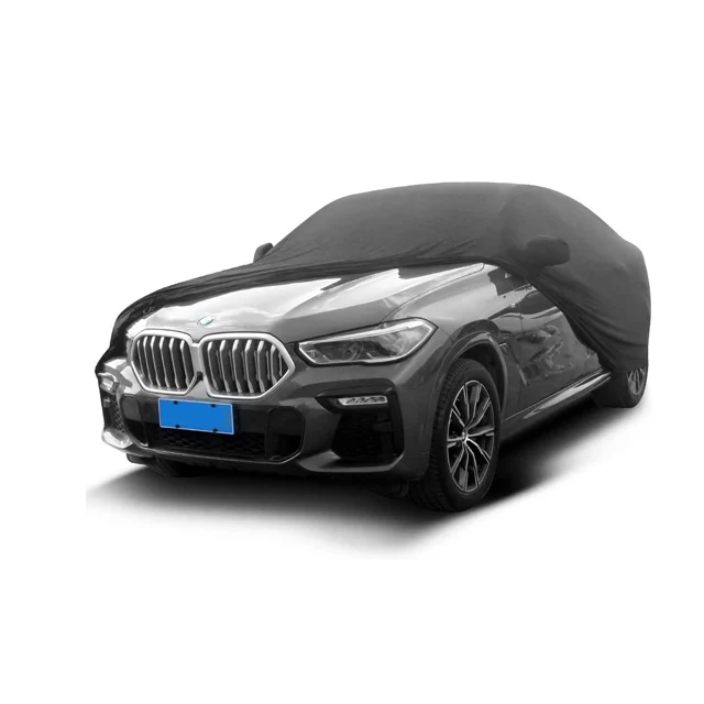 Пылезащитный тянущийся Бархатный Чехол для автомобиля подземного гаража Крытый автомобильный чехол