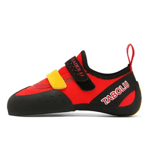 High Quality New Design Specialty Rubber Bottom Good Quality Genuine Breathable Comfortable  Mountain Rock Climbing Shoes