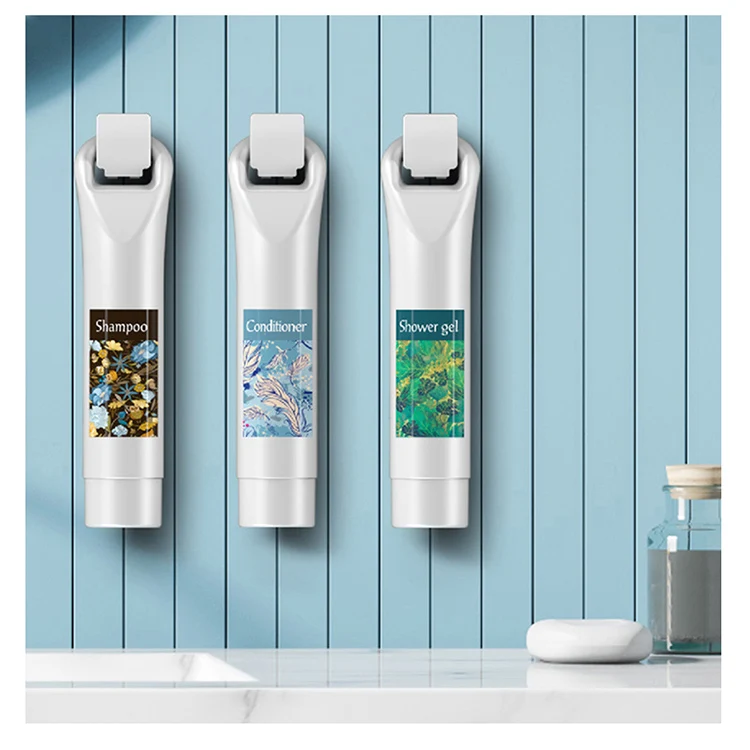 New Style Beautiful 360ML Manual Shampoo Dispenser Wall Mount for Hotels