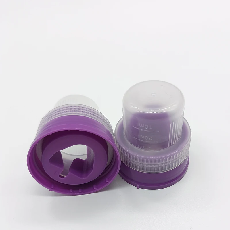 M45mm M56mm Pp Plastic Laundry Detergent Spout Bottle Cap With