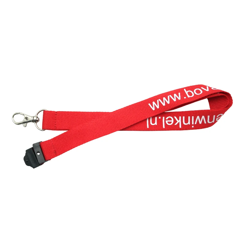 Polyester Custom Printed Hook Key Holder Lanyards Durable For Multi-Functional ID Badges & Exhibition Passes_voghion.com