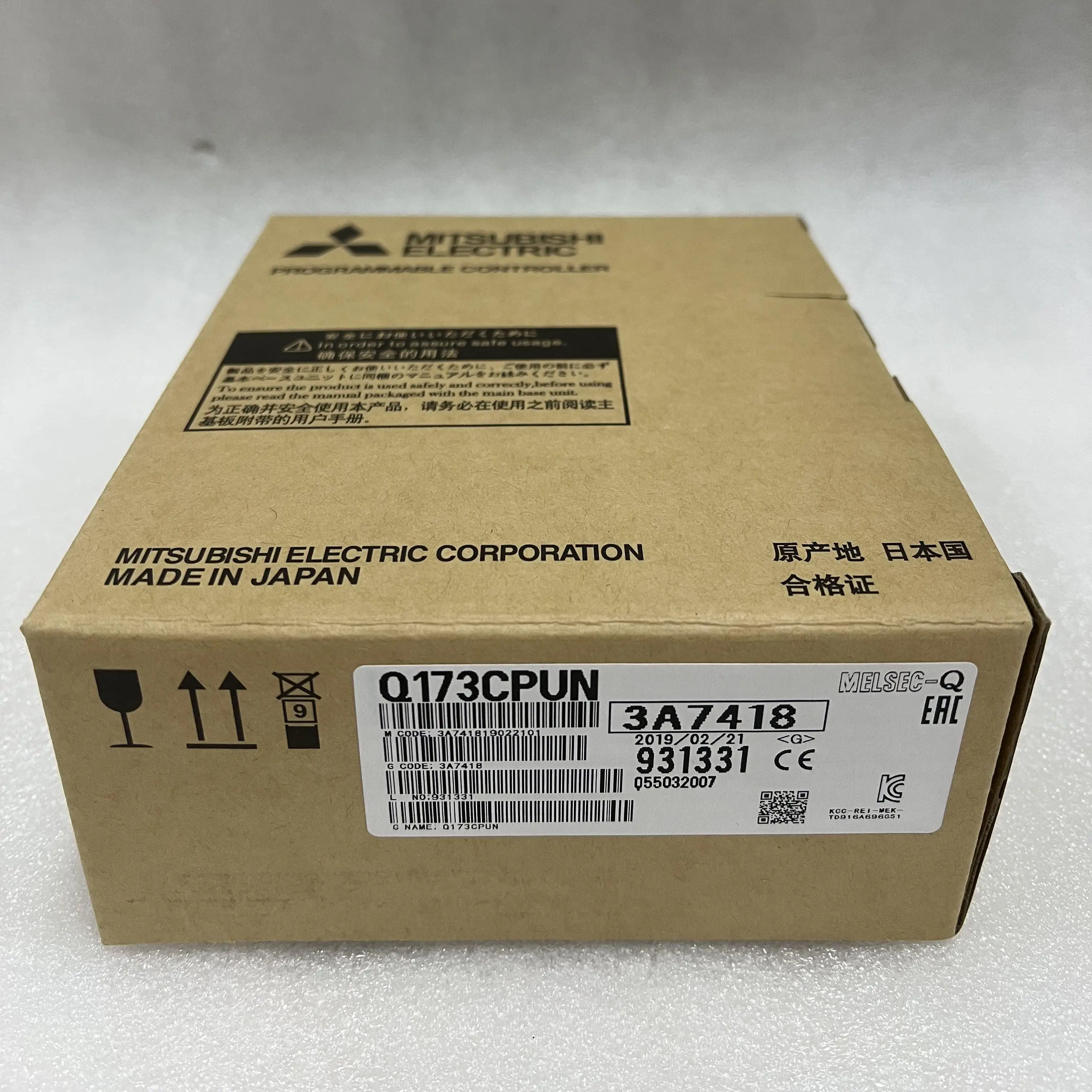 Mitsubishi PLC Motion CPU Module Q173CPUN