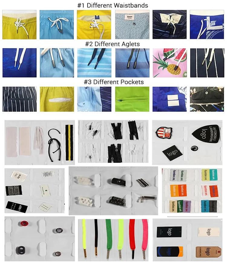 Custom  Printed 3d Men Pants Summer Pure Color Beach Wear Wholesale Loose Men's With Pocket Swimwear Shorts143_voghion.com