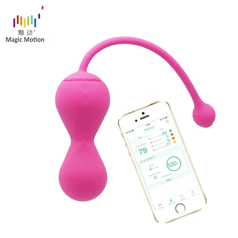 Wireless Vibrator APP Remote Control Smart Vagina Tighten Training Ball Sex Toy pelvic floor muscle exerciser-888052