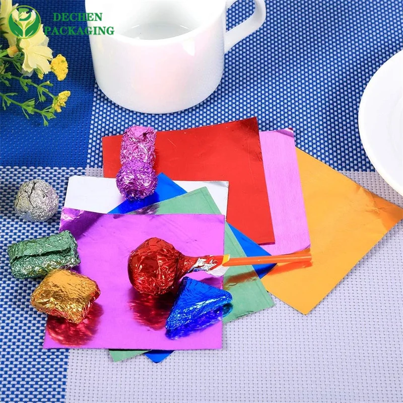 Paper Aluminum Foil For Egg Chocolate Wrapping