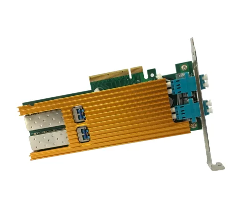 Dual Fiber Ports PCIE  Server Bypass Adapter  10g Network Card with LR