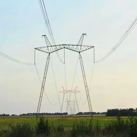 product factory price  steel lattice electric power tower 132kv transmission line tower for power grid transmission line construction-9