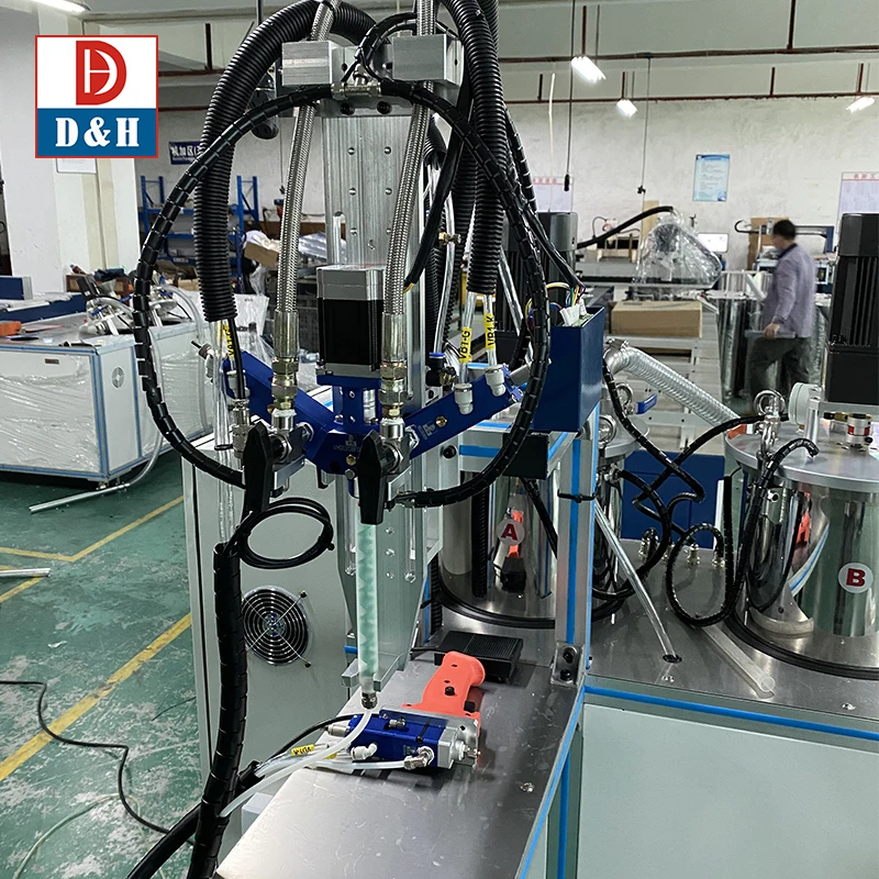 High Viscosity 2 Component Polyurethane Dispenser Meter Mix Dispense System
