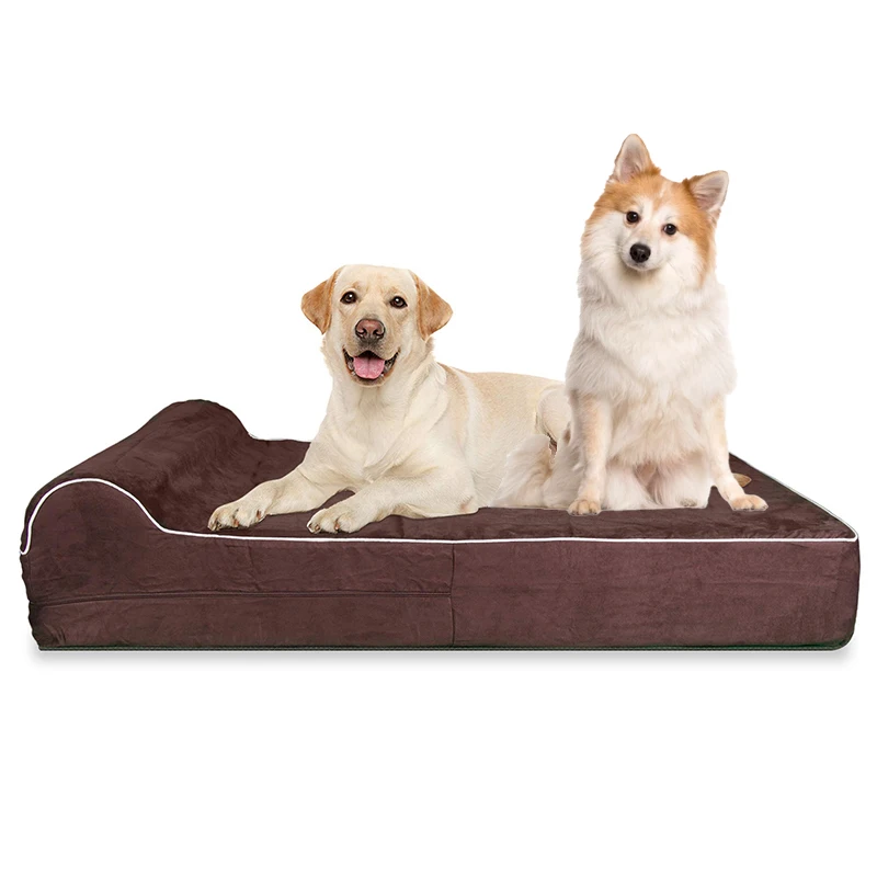 2024 dog products warm waterproof inner liner outdoor travel small memory foam orthopedic cat dog couch pet sofa hundebett bed