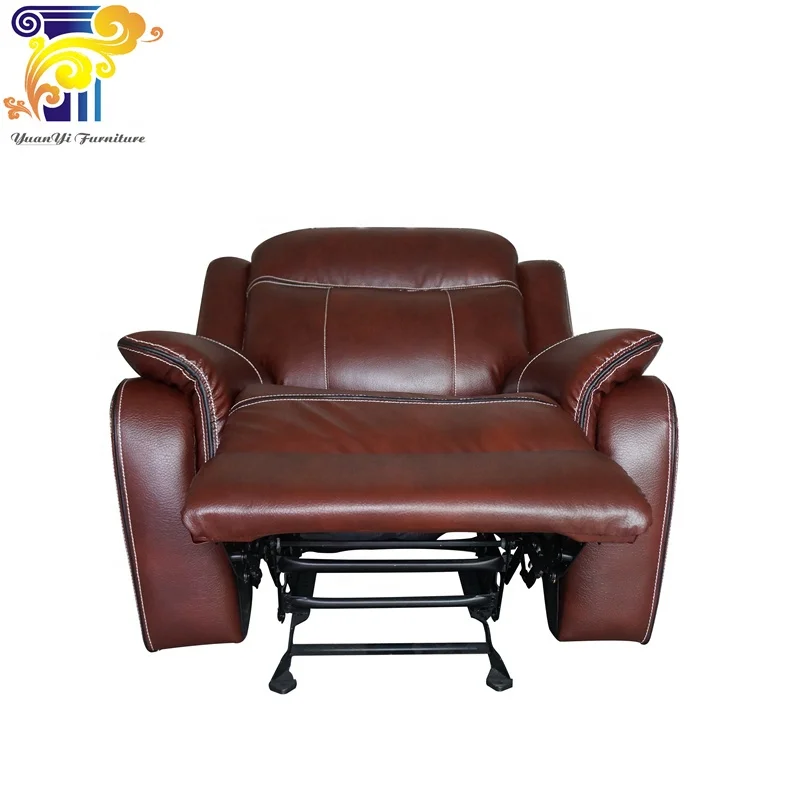 Super Comfortable American Style  High Quality Leather Home Theater Rocking Recliner with Swivel