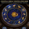 Dôme de constellation du zodiaque céleste
