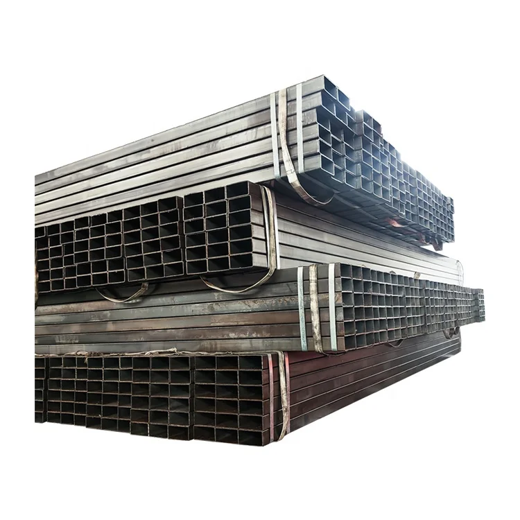 Hot Rolled square and Rectangular Steel Tube Astm A500 Black Hollow Sections