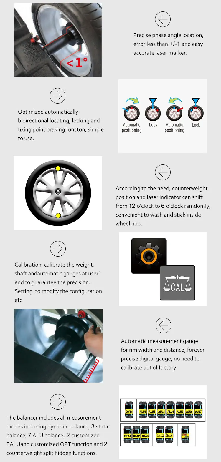 Johnham Automatic Wheel Balancing Weight Machine Tire Repair Equipment ...