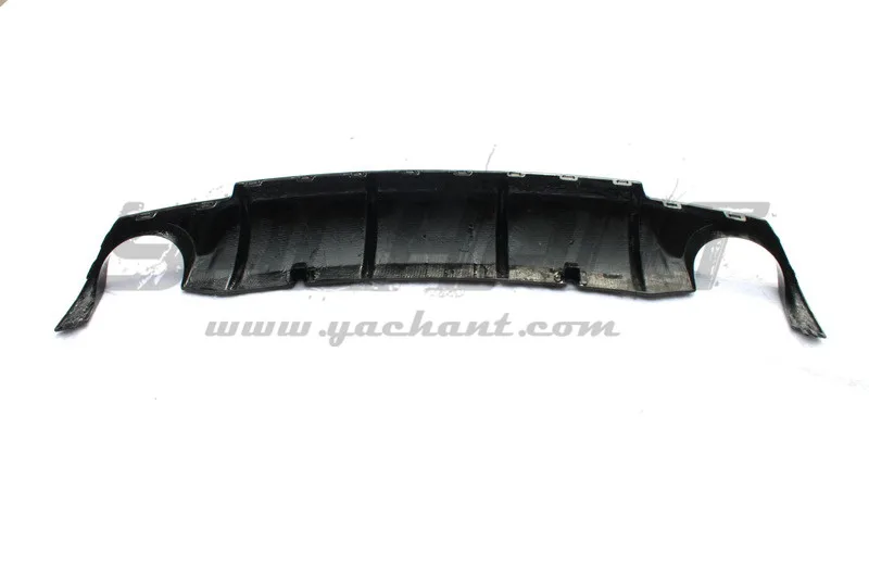 Trade Assurance Carbon Fiber Rear Diffuser Fit for 2008-2012 Sci*rocco R Cup- RA GT24 Style Rear Diffuser Lip
