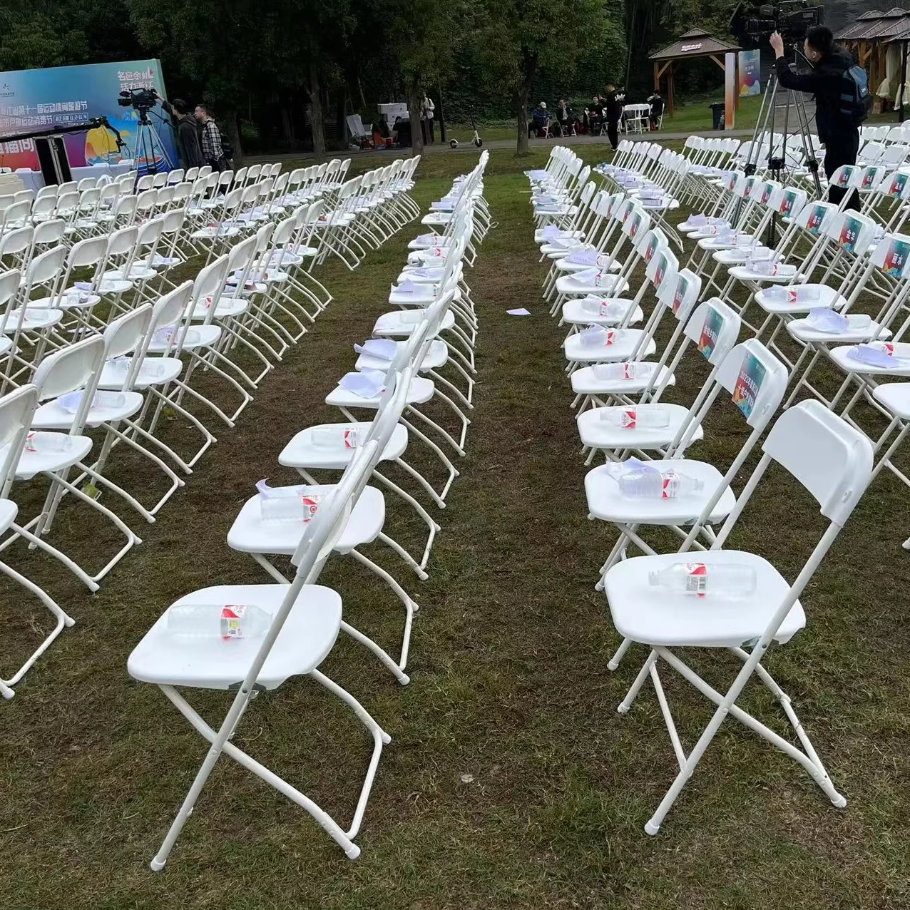 Folding Chair Chair Rental Prices White Wedding Ceremony Folding