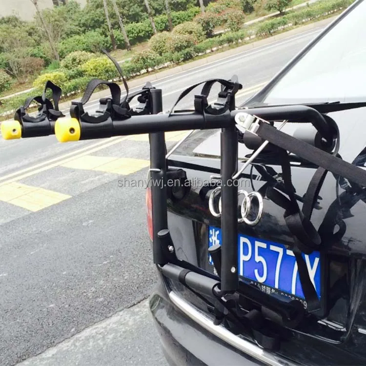 Tootuff Bike Trunk Mount 2-bike Car Carrier Rack For Auto-mobile ...