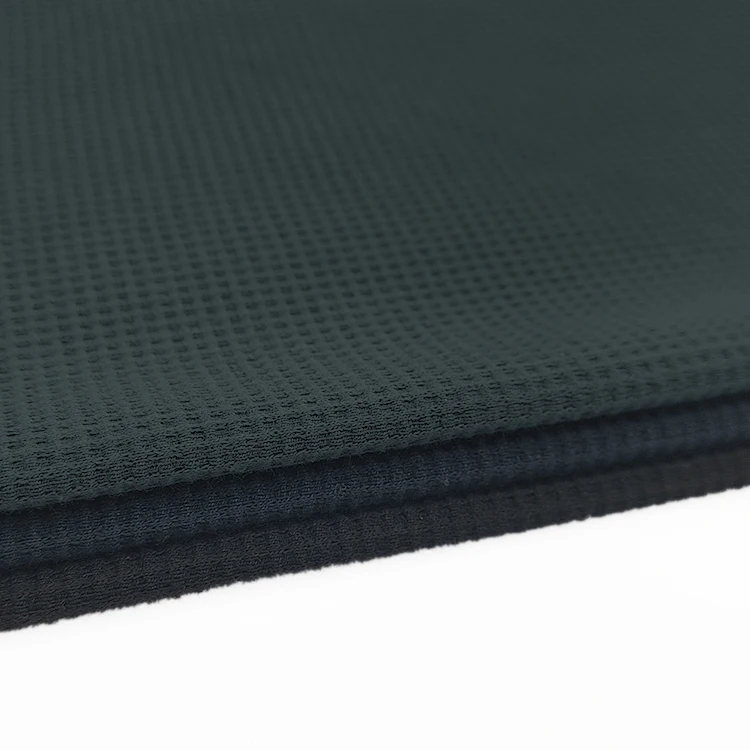 New Design Spandex Waffle Knit Fabric, Fashion Style Cotton Polyester Waffle Fabric for Men Shorts/ supplier