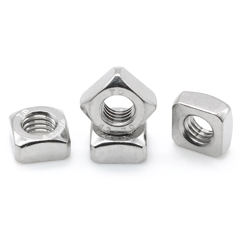 Stainless Steel Square Nuts Square Nuts M2m3m4m5m6m8m10m12m16 Buy