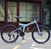 Ruota a raggi blu a 21 velocità