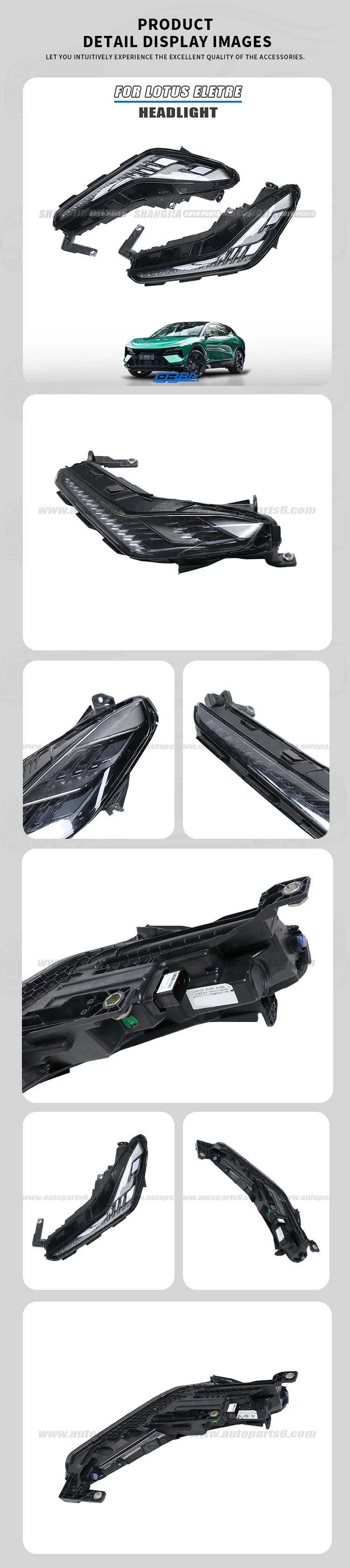 for lotus eletre 2023 2026 car headlights lh 8891424348-3