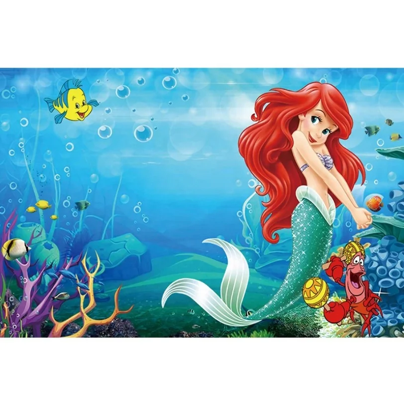 Fotohintergrund „Unter Dem Meer“ – 7x5 FT Ozean-Theme Für Geburtstage, Baby-Shower & Dekoration