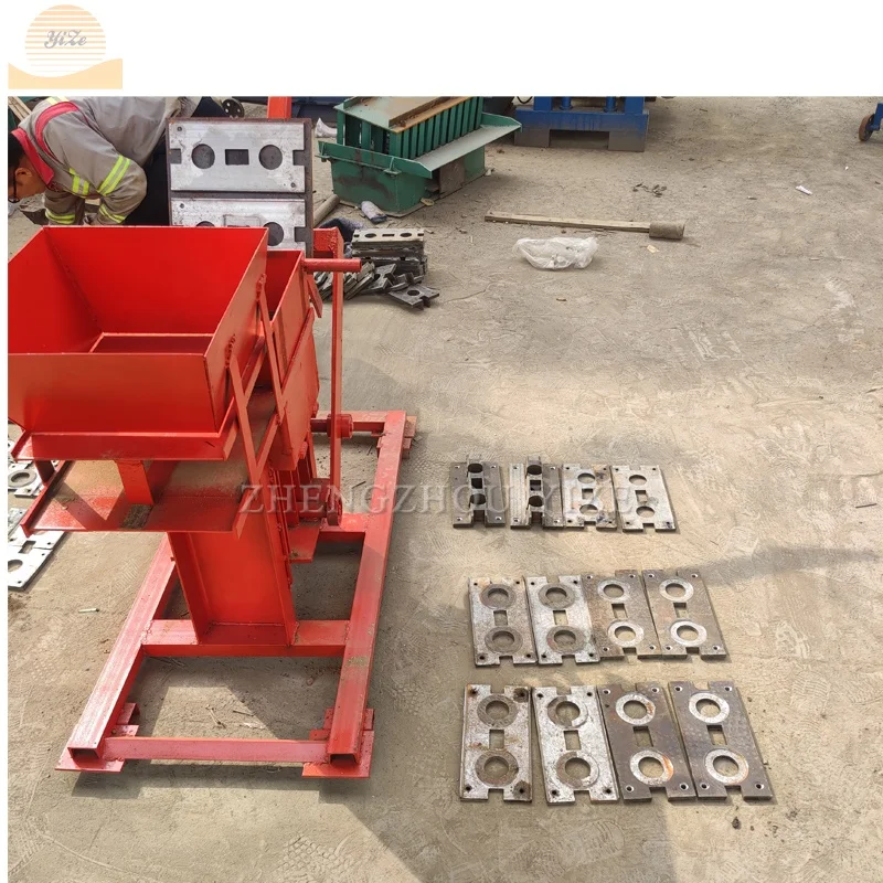 Mini Interlocking Clay Brick Making Machine Manual Brick Press for Sale