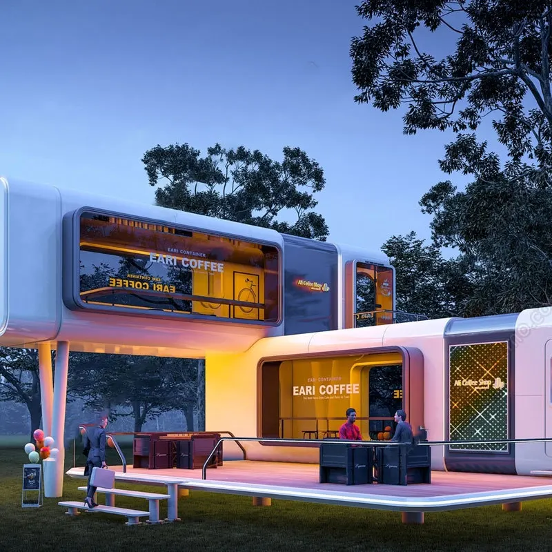 Alibaba.com: Apple Cabin 20Ft 40Ft prefab tiny capsule house with ...