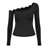 Dark black top