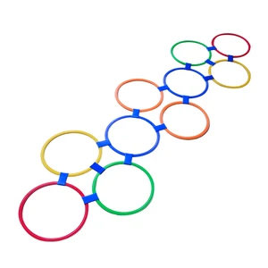 Kindergarten Hopscotch Ring Set Agile Training Game Sensory Toys