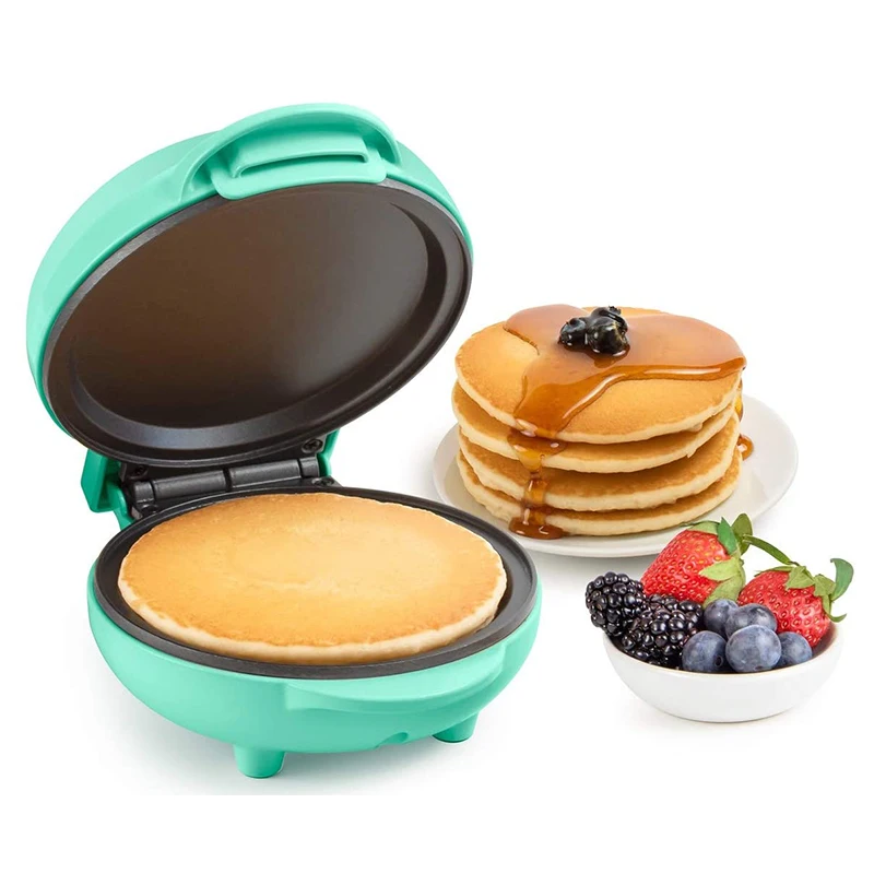 4 Mini Personal Electric Waffle Maker, Hash Browns, French Toast