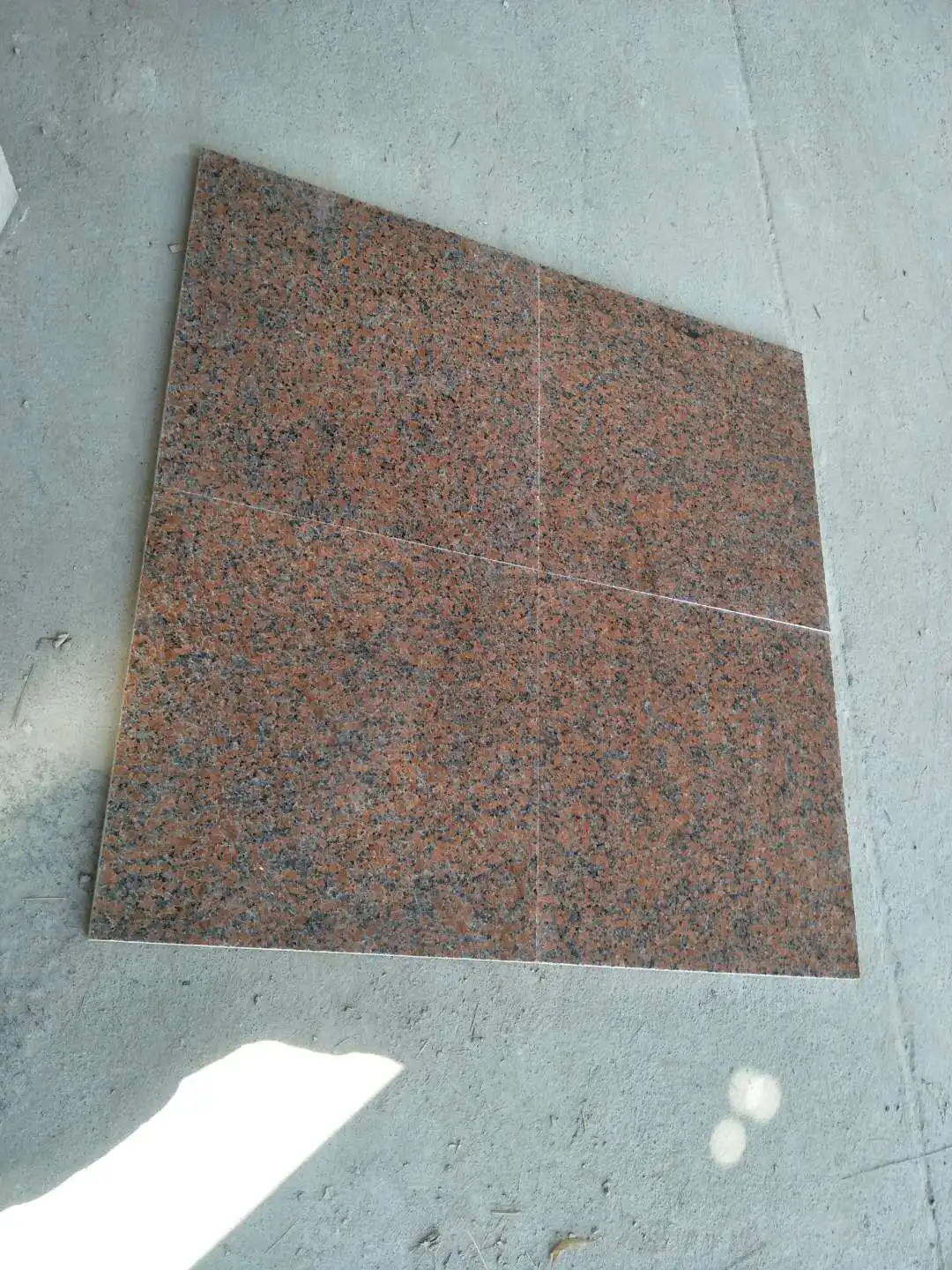 Red High Quality Maple Red G562 Granite Floor Tiles