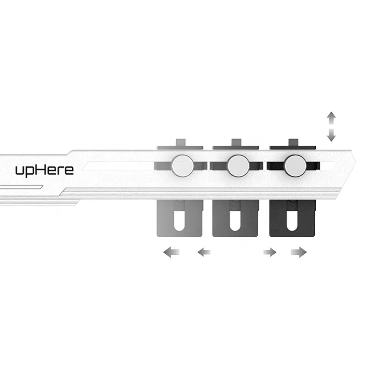 Support Pour Carte Graphique UpHere - Blanc, Léger Et Réglable, évite L'affaissement De Votre GPU - 5