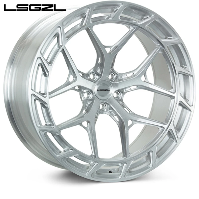 Custom Forged Wheel 15 18 19 20 22 24 26 Inch Brushed Car Wheel 5x114.3 5x130 6x139.7 5x120