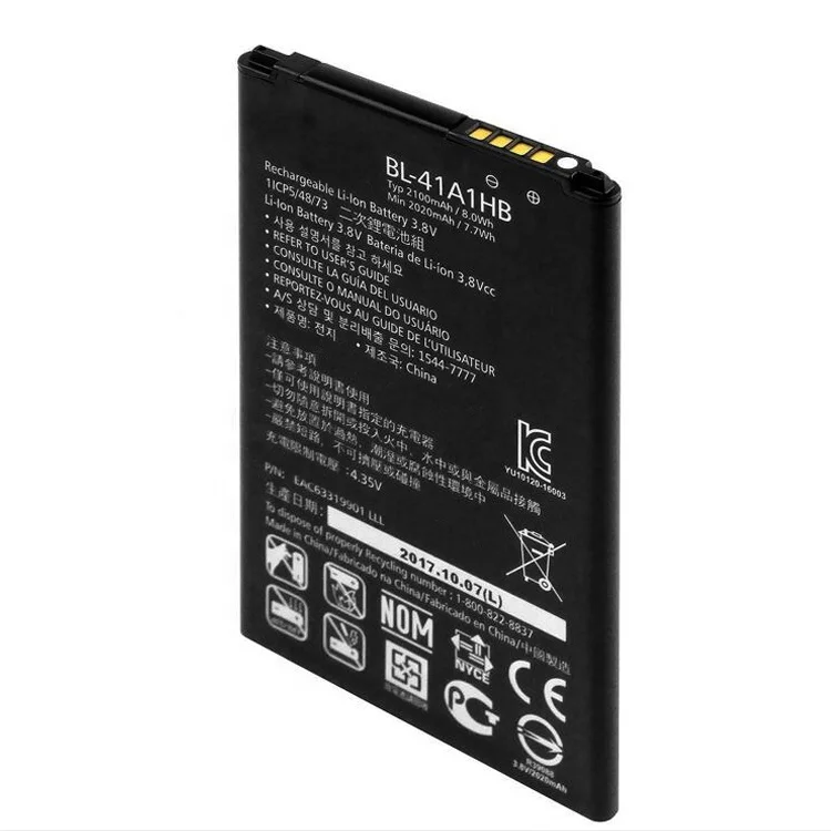 Original Factory Mobile Phone Li-ion Battery 2100mAh  Battery Rechargeable Lithium Battery for LG LS676 L56VL