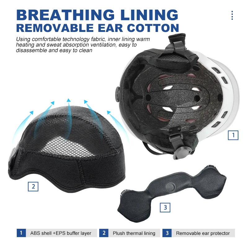 Excellent Professional Speed Ski Helmet Customizable Factory Windproof and Warmth Features for Winter Sports